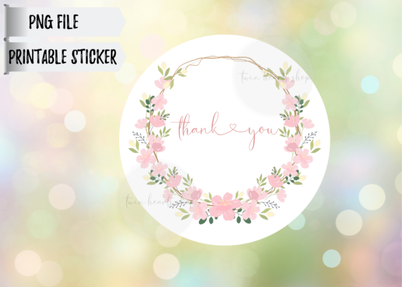 Enhancing Business Gratitude with Thank You Sticker for Business I PNG