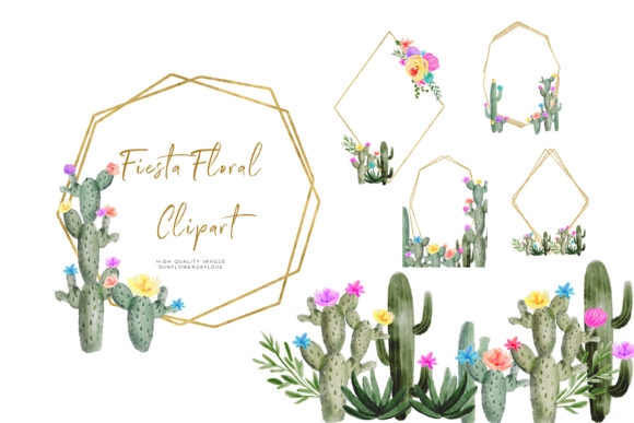 Exploring the Versatility of Cactus Watercolor Succulent Clipart