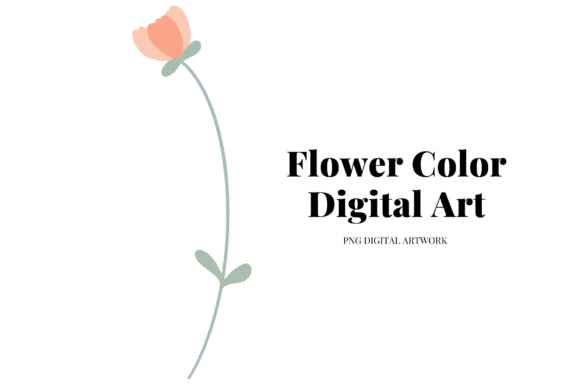 Exploring the Versatility of Flower Color Clipart Graphic and Hand-Drawn Doodled Flowers