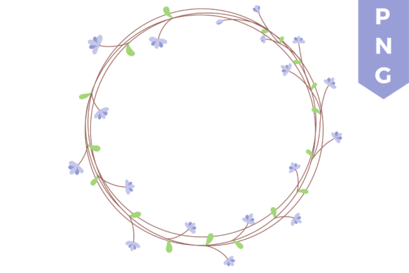 Exploring the Versatility of Purple Doodle Flower Circle