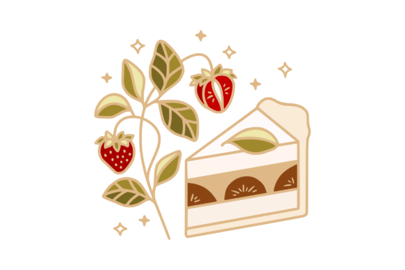 Strawberry Cake with Chocolate Leaf: A Delightful Blend of Flavors and Artistry
